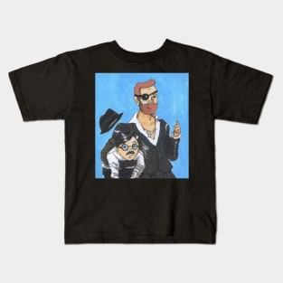 Fernando Pessoa and Camões - Literature Bros Kids T-Shirt